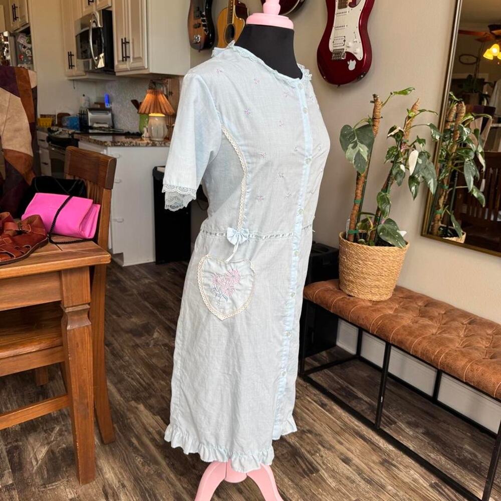 Beautiful true vintage Claudio Nucci coquette Nightgown
